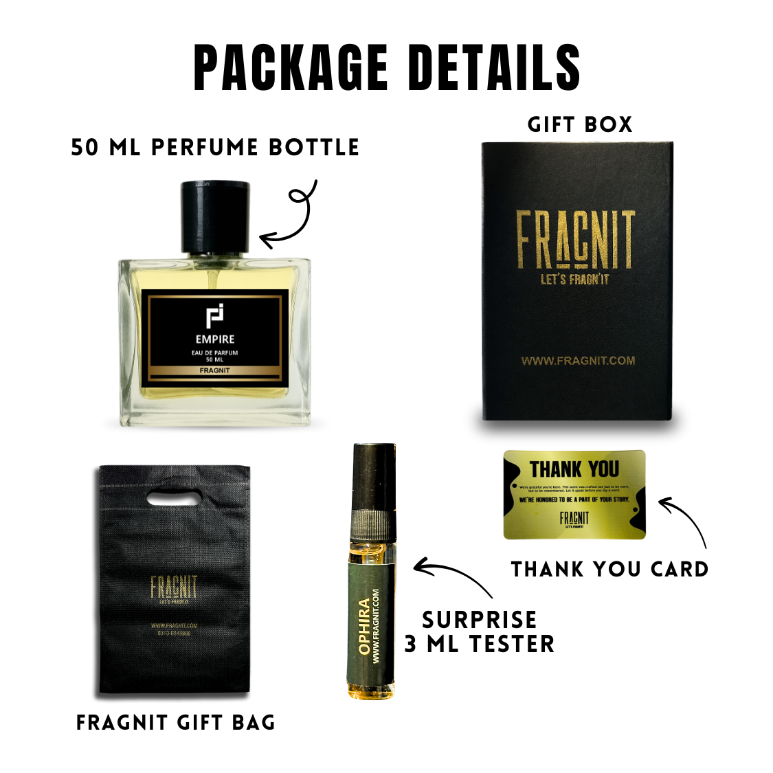 Fragnit Empire Perfume – Long-Lasting Arabic Eau de Parfum for Men and Women