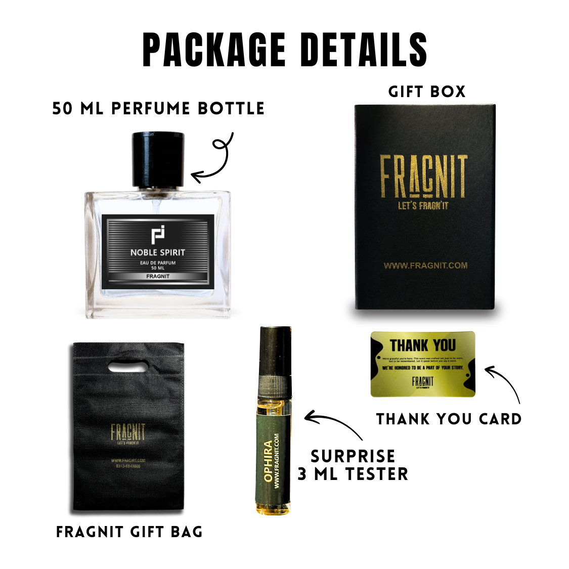 Fragnit Noble Spirit – Long Lasting Eau de Parfum for Modern Gentlemen