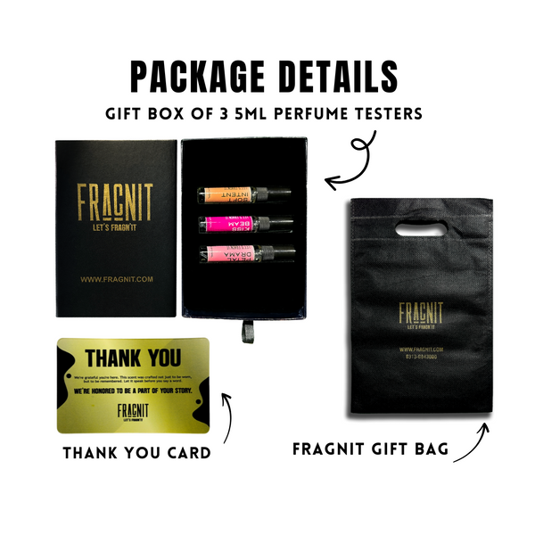 TESTER PACK OF 3 FOR WOMEN